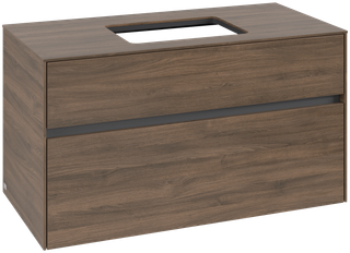 V&B Waschtischunterschrank Collaro 100x54,8x50cm, WT mittig, arizona oak