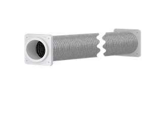 STIEBEL Luftschlauch LSWP 315-4 SG Set 4 m, fl, g, m Adapter