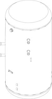 BOSCH Ersatzteil TTNR: 8733703230 Solarspeicher 180 l