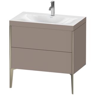 Duravit WT-Unterschrank c-bonded XViu 80x48cm, 2 AZ, 1 HL, C m, Rah. C, bas. m