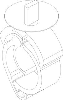 BOSCH Ersatzteil TTNR: 8738211418 Klammer (2x) everp