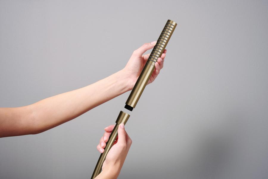 Artikelbild 11 des Artikels „hansgrohe Stabhandbrause Pulsify S Brausekopf 100mm, EcoSm.+, brush. bronze brushed bronze“