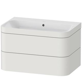 Duravit MWT-Unterschrank Happy D.2 Plus 77,5x49cm, o HL, No we s-matt, 2 Schubk.