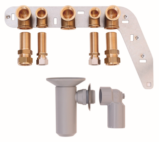 Vaillant Install.-Set ecoTEC VC/VCW/VCI RP 3/4, UP, Rohbaukonsole
