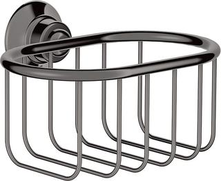hansgrohe Korb Axor Montreux 160/101 Met., Wandmontage, polished black chrome