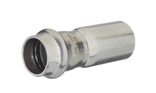 HS Reduzierstück Press Inox V 76,1x54mm, A/I, Edelstahl