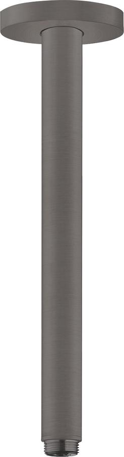 Artikelbild 1 des Artikels „hansgrohe Deckenanschluss S 300mm, brush. bla chrome, runde Rosette 300 mm | brushed black chrome“