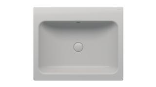 Einbau-Waschtisch BetteOne A138 60x49,5cm, silver