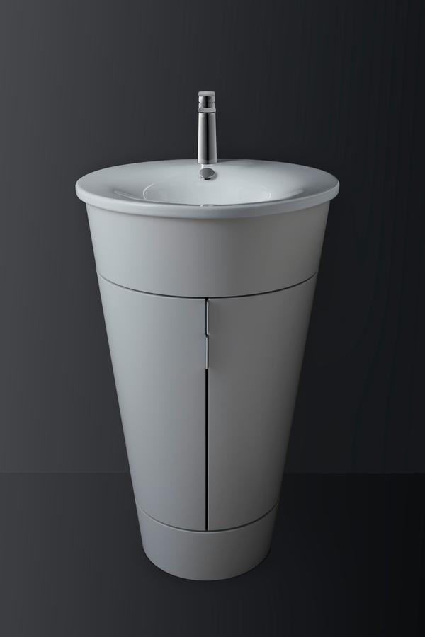 Artikelbild 6 des Artikels „Duravit Möbelwaschtisch Starck 1 Ø 58 cm, mit Hahnloch, Überlauf, Hahnlochbank “