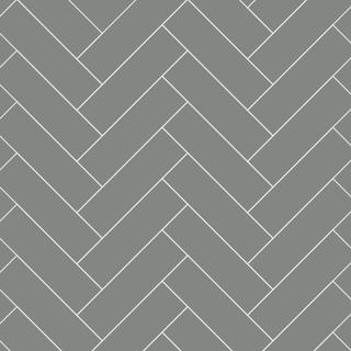 TILE Dust Grey Hydrolock HERRINGBONE 2400x598x10.4mm (7228)