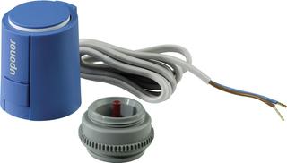 Uponor Thermoantrieb Vario PLUS blau, 24 V, NC, 1 W