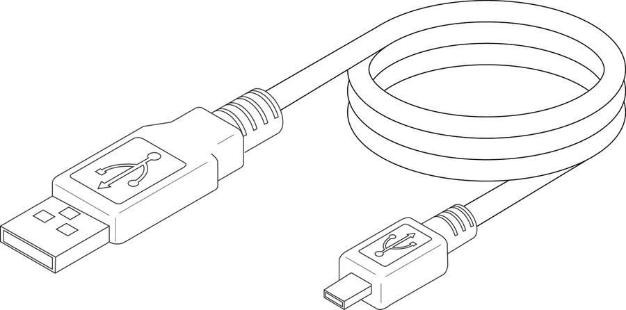 Artikelbild 1 des Artikels „BOSCH Ersatzteil TTNR: 87182238010 USB-Kabel “