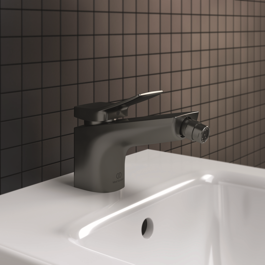 Artikelbild 4 des Artikels „IS Bidet-Einhebelmischer Conca A 133mm, m Abl.-Garnitur, magnetic Gr magnetic grey“