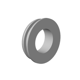 DO Abdeckung ERSATZTEILE 092122000 D 24 x 6 mm Chrom