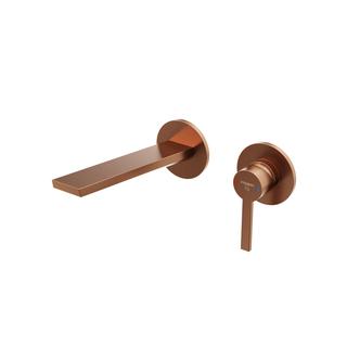 Steinberg Fertigmontageset Serie 260 WT-Wand-EHM, Ausl. 205mm, brushed copper
