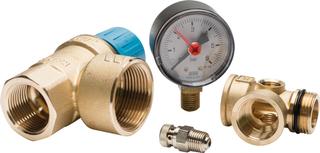 BOSCH Entlüfter 4 bar, manuell, mit Sicherheitsgruppe