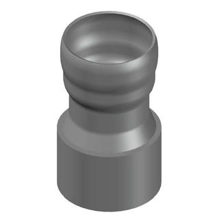 LORO X Anschlussstück DN 40, 1 1/2" IG und Muffe