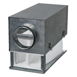 Blauberg Luftfilter-Box KFBT 160-F5 270x236mm, d= 159mm