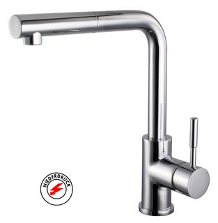 AQVAZONE SPT-EHM AQVA KITCHEN chrom, Niederdruck, mit Geschirrbrause