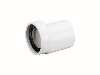 Dallmer WC-Exzenteranschluss-Stutzen 781 DN 100, 160mm, Maßausgleich 15mm