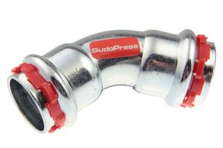 AIPS Bogen VSH SudoPress SP8041V 42mm, C-Stahl, 45Grad, I/I, EPDM-O-Ring