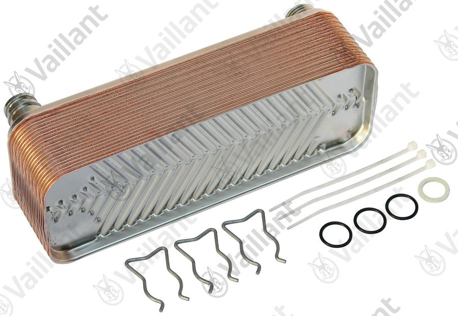 Artikelbild 1 des Artikels „VA Wärmetauscher BW, 20 Platten Vaillant-Nr. 0020023153 “