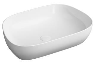 VitrA Aufsatzschale Outline 615x405x145mm, Weiß Hochglanz