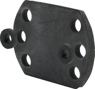 Viega Gummiplattenset 2141.6 für M4 Schrauben, für Wandscheibe