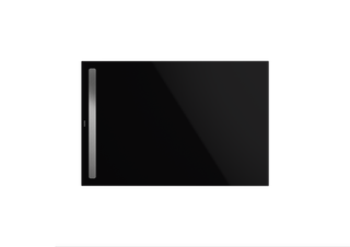 Kaldewei Duschwanne NEXSYS 2626 90x160cm, bodeneben, schwarz