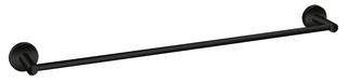 tnwb Badetuchhalter PRO 020-V2 BLACK 790x50x85mm, einf., Zinkdr.g, ES, sw, ma