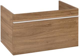 V&B Waschtisch-Unterschrank Venticello 75,3x42x50,2cm, Griff White, kansas oak