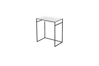 Gestell BetteLux Shape 100x49,5cm, schwarz matt, für Waschtisch