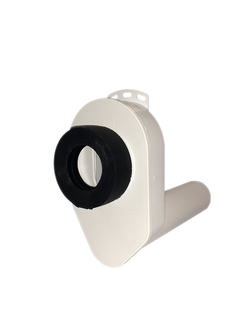 TECE Urinal-Absaugsiphon f waager. Ablauf, für Anschluss an DN 50
