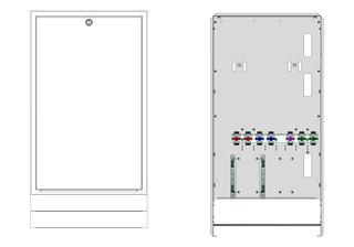 Strawa Frischw-Stat Friwara W-FBR-HT M1-W-UP-FB-KH7, dezentr., UP, m Leiste