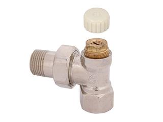 Schlösser Heizkörperverschraubung 3900 DN 15, 1/2", Eckform, vernickelt