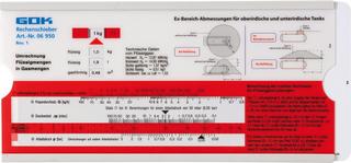Rechen- u. Datenschieber Fluessiggas