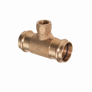 IBP T-Stück P4130G B Press 28mmxRp 3/4x28mm, Rotguss