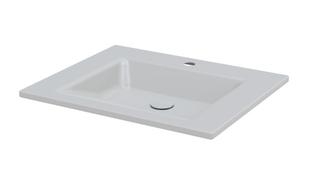 Einbau-Waschtisch BetteAqua A070 60x49,5cm, HLW1, dust