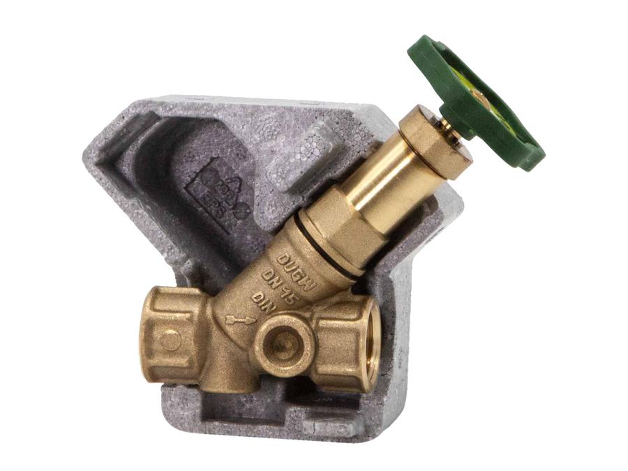 Artikelbild 1 des Artikels „Schlösser Freistromventil DG1525 DN 15, Rp 1/2, m DS, o Entl., nstg Spin. DN 15, Rp 1/2“