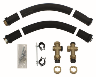 Vaillant Kessel-Anschlußverr. ecoVIT flex., Vor/Rücklauf G1, re/li, wärmeged.