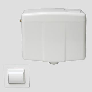 Sanit Spülkasten 926 1 V, weiß, mit WC-Handdrücker