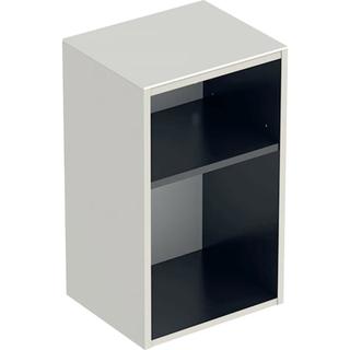 Geberit Seitenschrank Smyle Square 36x60x29,9cm, offen, sandgrau hochglanz