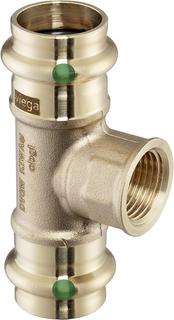 T-Stück Sanpress 2217.2 Siliziumbronze, SC-Contur