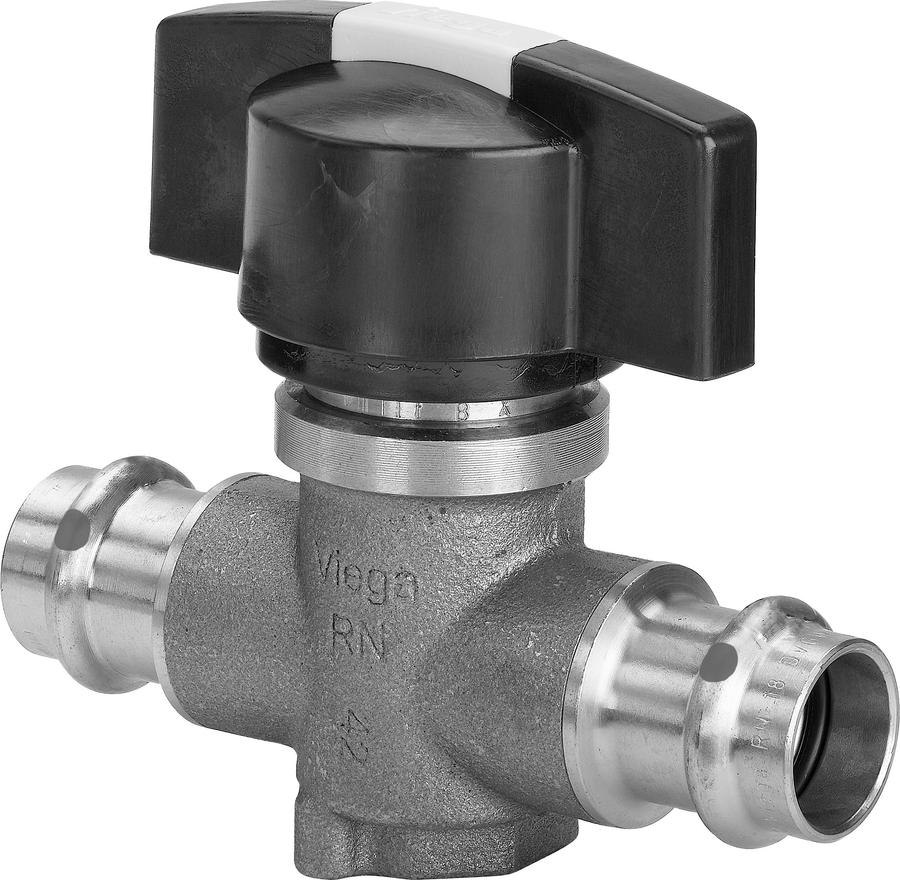 Artikelbild 2 des Artikels „Viega Freiflussventil Easytop 2278 18mm, Sil-br, SC-Contur, Pressanschluss 18 mm“