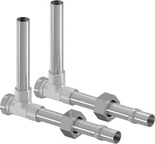 Uponor SL-Winkel Smart Base 15x1mm, Kupfer beschichtet