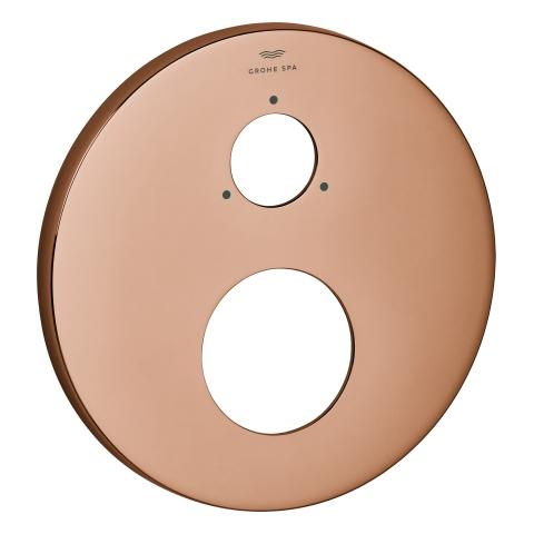Artikelbild 1 des Artikels „GROHE Rosette 49250 rund für EHM-FMS warm sunset “