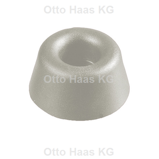 HAAS Sitz-/Apparatepuffer Höhe 10mm, a-d= 20mm, i-d= 5,0mm, grau