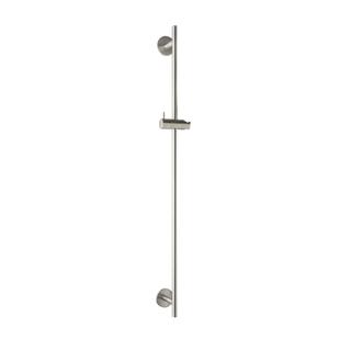 Herzbach Br.-Stange Living Spa sev round 900mm, Edelstahl gebürstet