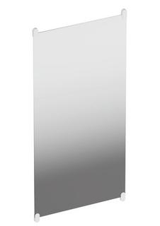 HEWI Wandspiegel S 801 600x1200x6mm, m Haltern, m, signalweiß