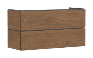 hansgrohe WT-Unterschrank Xilesa E 1180x470mm, 2 SchKa., Eiche Kaschmir